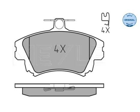 Brake Pad Set, disc brake MEYLE-ORIGINAL Quality 025 219 8317, Image 2