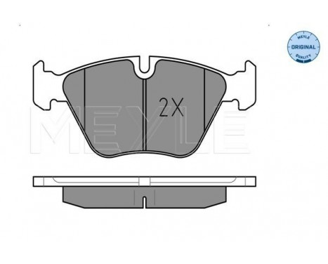 Brake Pad Set, disc brake MEYLE-ORIGINAL Quality 025 219 9020, Image 2