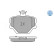 Brake Pad Set, disc brake MEYLE-ORIGINAL Quality 025 219 9915, Thumbnail 3