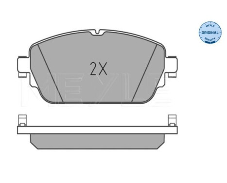 Brake Pad Set, disc brake MEYLE-ORIGINAL Quality 025 220 3119, Image 3