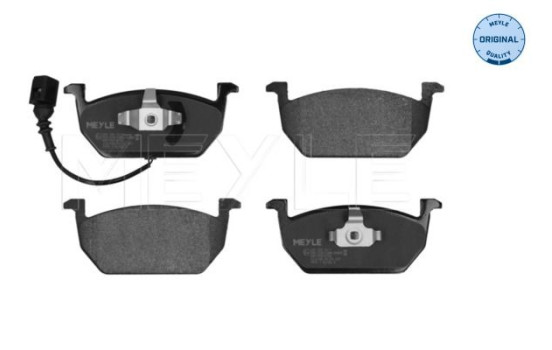 Brake Pad Set, disc brake MEYLE-ORIGINAL Quality 025 220 3517, Image 2