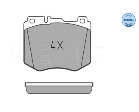 Brake Pad Set, disc brake MEYLE-ORIGINAL Quality 025 220 4718, Image 2