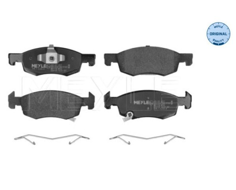 Brake Pad Set, disc brake MEYLE-ORIGINAL Quality 025 221 4317, Image 3