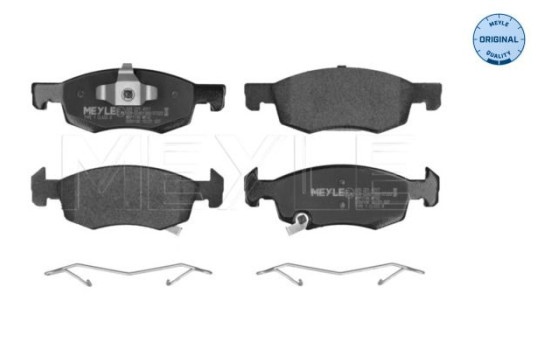 Brake Pad Set, disc brake MEYLE-ORIGINAL Quality 025 221 4317, Image 3