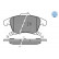 Brake Pad Set, disc brake MEYLE-ORIGINAL Quality 025 222 6920, Thumbnail 2