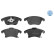 Brake Pad Set, disc brake MEYLE-ORIGINAL Quality 025 222 6920, Thumbnail 3