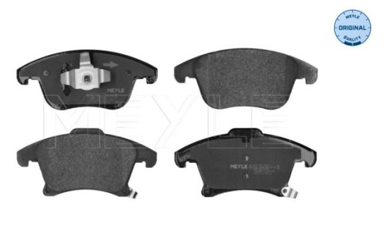 Brake Pad Set, disc brake MEYLE-ORIGINAL Quality 025 222 6920, Image 3