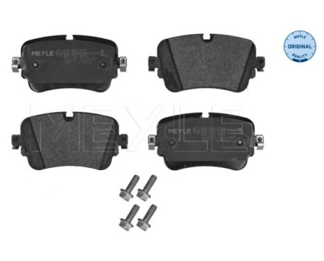 Brake Pad Set, disc brake MEYLE-ORIGINAL Quality 025 223 0717, Image 2