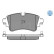 Brake Pad Set, disc brake MEYLE-ORIGINAL Quality 025 223 0817