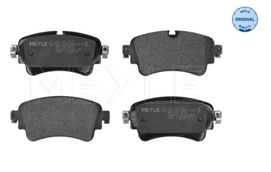 Brake Pad Set, disc brake MEYLE-ORIGINAL Quality 025 223 0817, Image 2