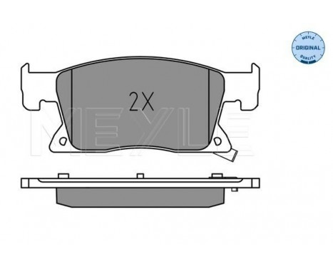 Brake Pad Set, disc brake MEYLE-ORIGINAL Quality 025 223 4519, Image 2