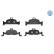 Brake Pad Set, disc brake MEYLE-ORIGINAL Quality 025 224 0216, Thumbnail 3