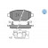 Brake Pad Set, disc brake MEYLE-ORIGINAL Quality 025 225 2218
