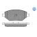 Brake Pad Set, disc brake MEYLE-ORIGINAL Quality 025 225 2218, Thumbnail 2