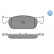 Brake Pad Set, disc brake MEYLE-ORIGINAL Quality 025 225 2517, Thumbnail 2