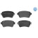 Brake Pad Set, disc brake MEYLE-ORIGINAL Quality 025 225 8818, Thumbnail 3
