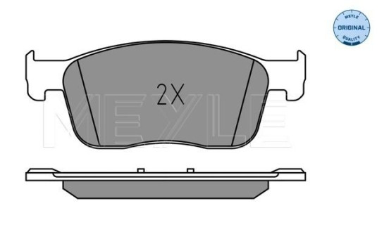 Brake Pad Set, disc brake MEYLE-ORIGINAL Quality 025 225 9417, Image 2