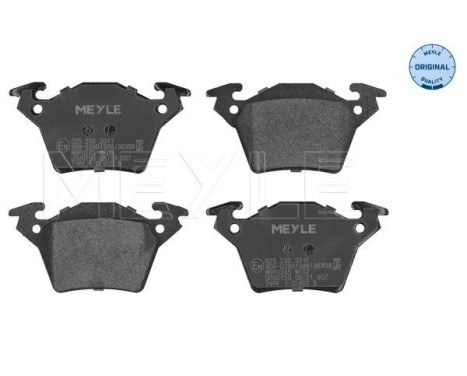 Brake Pad Set, disc brake MEYLE-ORIGINAL Quality 025 230 2017, Image 2