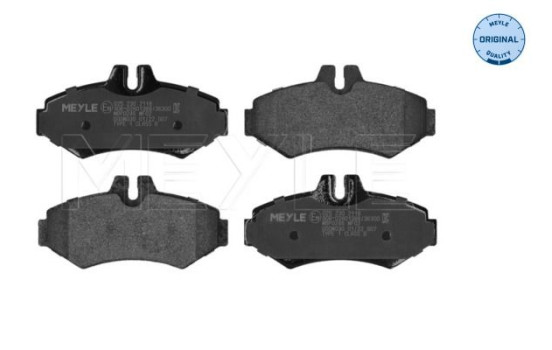Brake Pad Set, disc brake MEYLE-ORIGINAL Quality 025 230 2118, Image 2