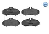 Brake Pad Set, disc brake MEYLE-ORIGINAL Quality 025 230 2220