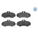 Brake Pad Set, disc brake MEYLE-ORIGINAL Quality 025 230 2220, Thumbnail 2