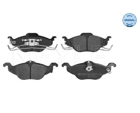 Brake Pad Set, disc brake MEYLE-ORIGINAL Quality 025 230 6317/W, Image 3