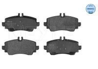 Brake Pad Set, disc brake MEYLE-ORIGINAL Quality 025 230 7016