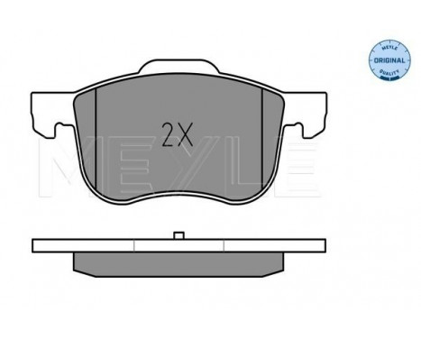 Brake Pad Set, disc brake MEYLE-ORIGINAL Quality 025 230 7318, Image 2