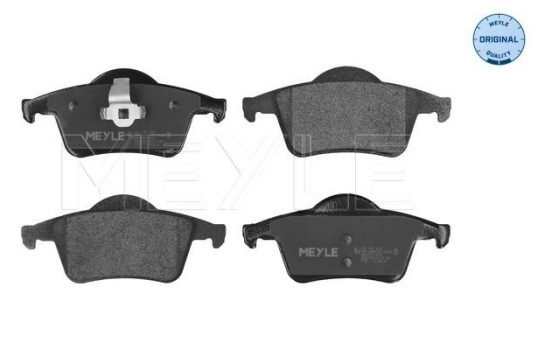 Brake Pad Set, disc brake MEYLE-ORIGINAL Quality 025 230 7616