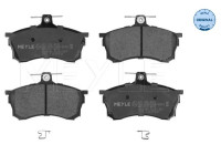 Brake Pad Set, disc brake MEYLE-ORIGINAL Quality 025 230 8015