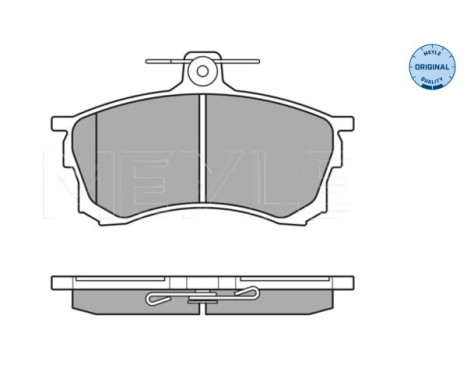 Brake Pad Set, disc brake MEYLE-ORIGINAL Quality 025 230 8015, Image 2