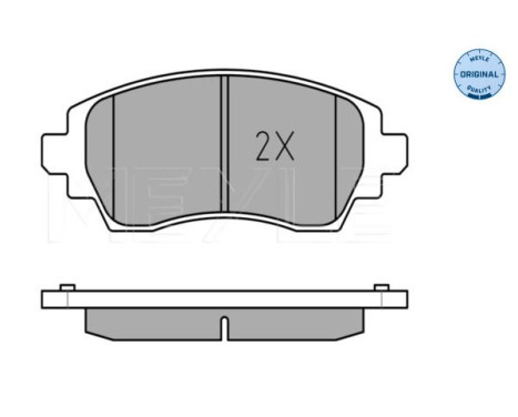 Brake Pad Set, disc brake MEYLE-ORIGINAL Quality 025 230 8818/W, Image 3