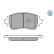 Brake Pad Set, disc brake MEYLE-ORIGINAL Quality 025 230 8818/W, Thumbnail 3