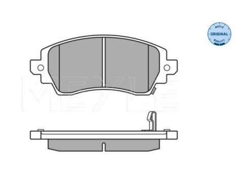 Brake Pad Set, disc brake MEYLE-ORIGINAL Quality 025 230 8818/W, Image 4