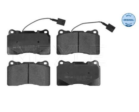 Brake Pad Set, disc brake MEYLE-ORIGINAL Quality 025 230 9216/W, Image 2