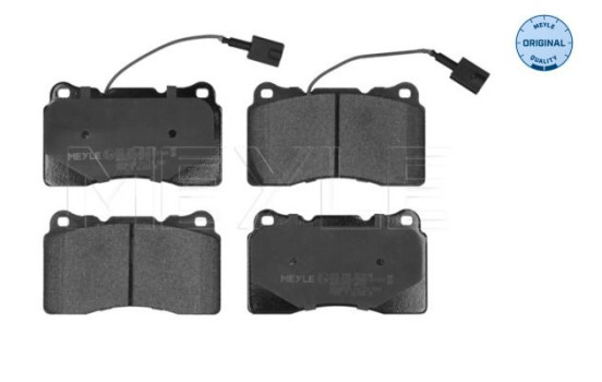 Brake Pad Set, disc brake MEYLE-ORIGINAL Quality 025 230 9216/W