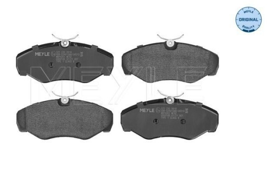 Brake Pad Set, disc brake MEYLE-ORIGINAL Quality 025 230 9918, Image 2