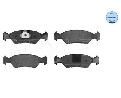 Brake Pad Set, disc brake MEYLE-ORIGINAL Quality 025 231 0217, Image 3