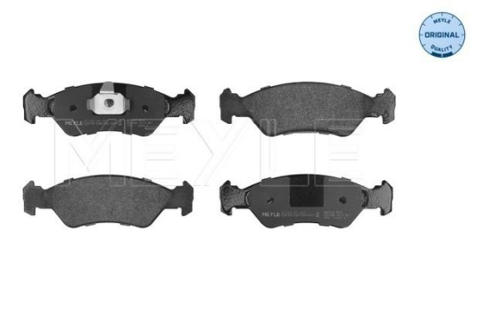 Brake Pad Set, disc brake MEYLE-ORIGINAL Quality 025 231 0217