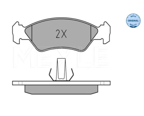 Brake Pad Set, disc brake MEYLE-ORIGINAL Quality 025 231 0217, Image 2