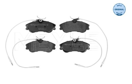 Brake Pad Set, disc brake MEYLE-ORIGINAL Quality 025 231 2419/W, Image 2