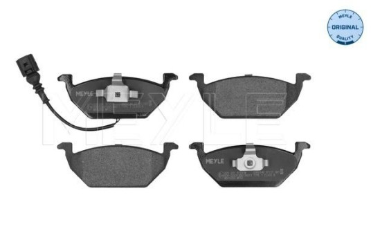 Brake Pad Set, disc brake MEYLE-ORIGINAL Quality 025 231 3119/W, Image 3