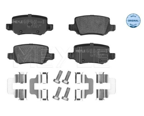 Brake Pad Set, disc brake MEYLE-ORIGINAL Quality 025 231 3814, Image 2