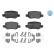 Brake Pad Set, disc brake MEYLE-ORIGINAL Quality 025 231 3814, Thumbnail 2