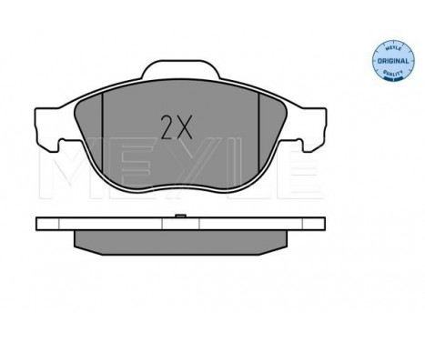 Brake Pad Set, disc brake MEYLE-ORIGINAL Quality 025 231 4119/W, Image 2