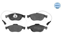Brake Pad Set, disc brake MEYLE-ORIGINAL Quality 025 231 4119/W