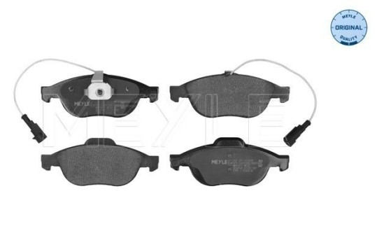 Brake Pad Set, disc brake MEYLE-ORIGINAL Quality 025 231 4119/W