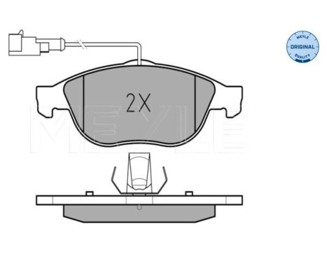 Brake Pad Set, disc brake MEYLE-ORIGINAL Quality 025 231 4119/W, Image 2