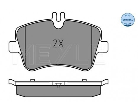 Brake Pad Set, disc brake MEYLE-ORIGINAL Quality 025 231 4419