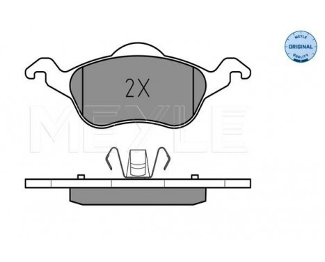 Brake Pad Set, disc brake MEYLE-ORIGINAL Quality 025 231 5419